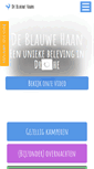 Mobile Screenshot of blauwehaan.nl